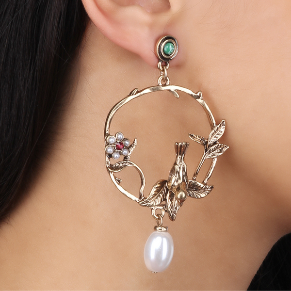 Iris Pearl Tipsyfly Danglers