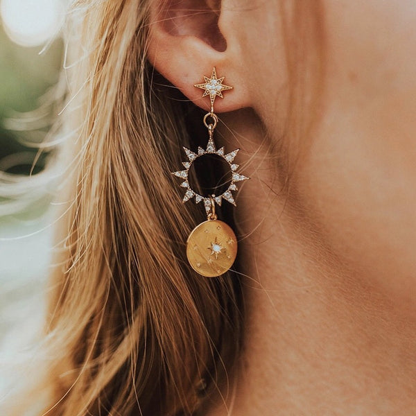 Crystalline Sunshine Earrings