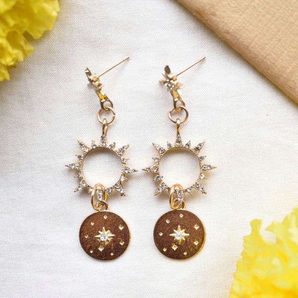 Crystalline Sunshine Earrings