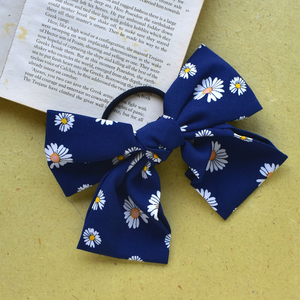 Maxi Sunflower Bow Scrunchies