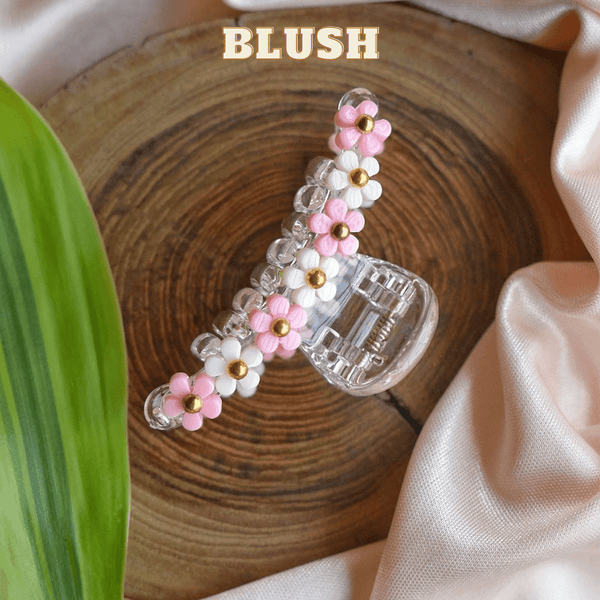 Acrylic Flower Claw Clips