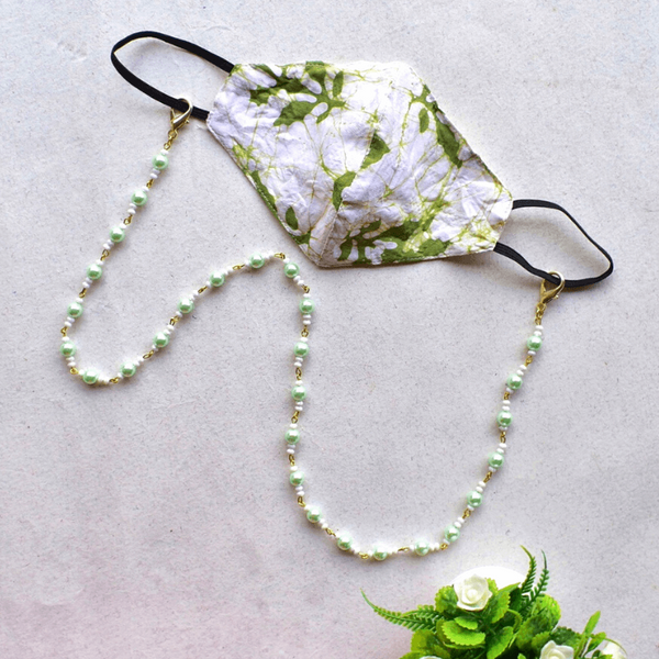 Mint Green Pearl Chain