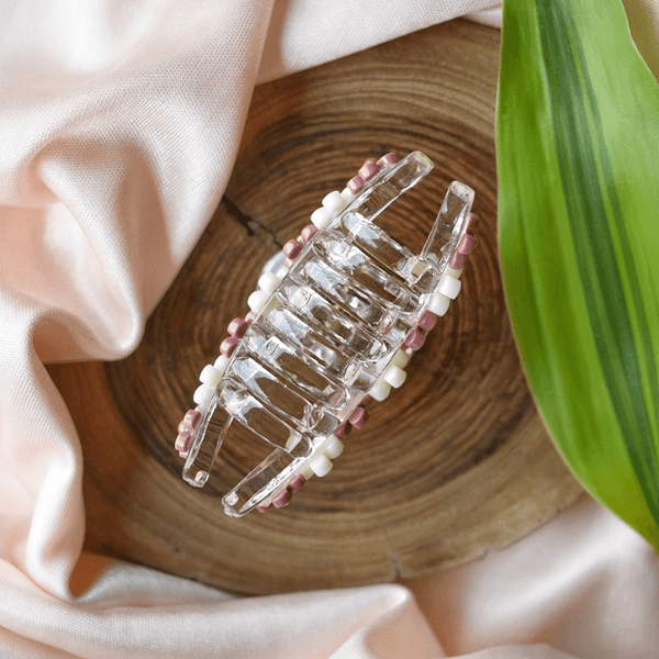 Acrylic Flower Claw Clips