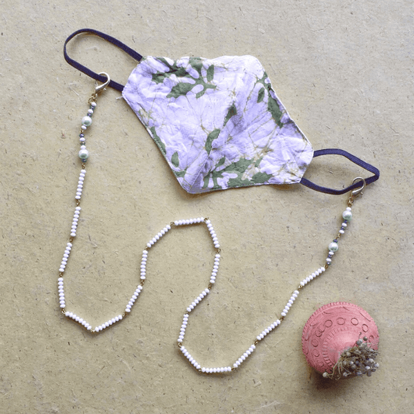 Beaded White Chain