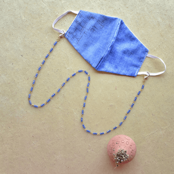 Beaded Blue Chain