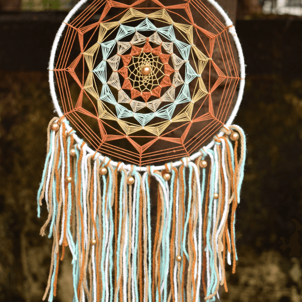 Mandala Dreamcatcher - Brown