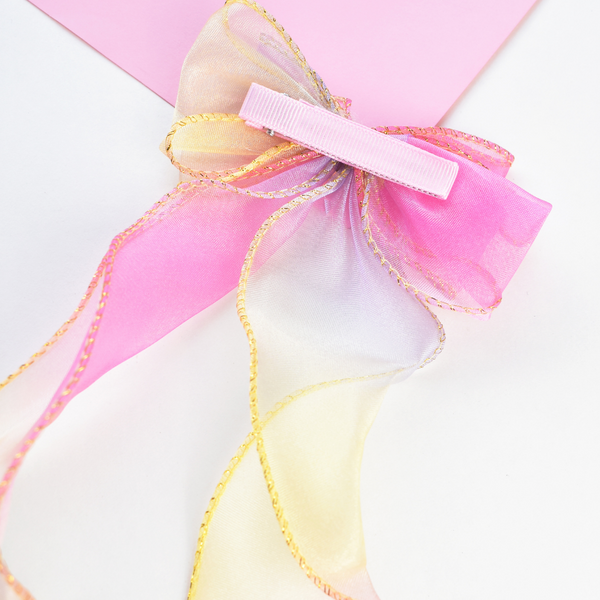 Shimmery Stone Bow Hairclip
