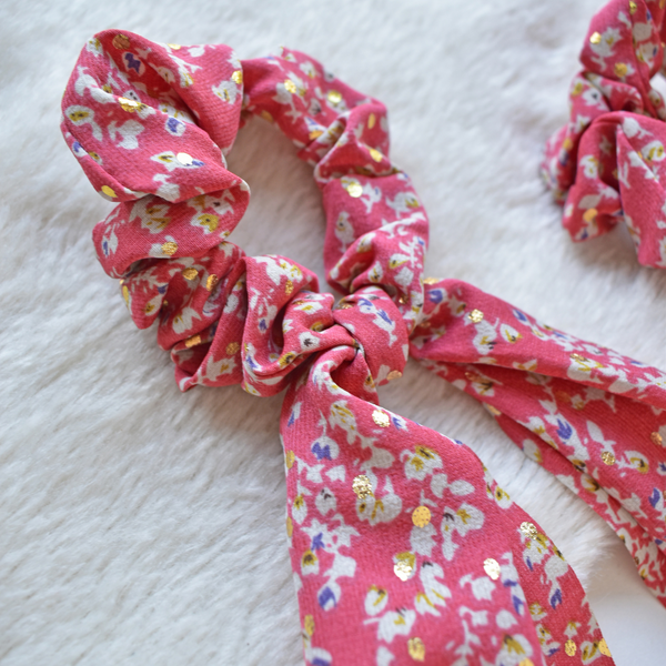 Bloomy Scrunchies