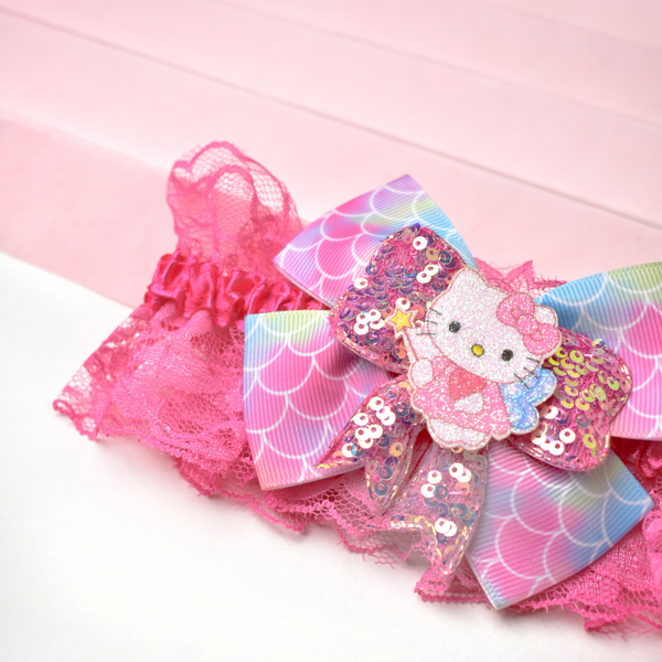 Hello Kitty Headband - Hot Pink