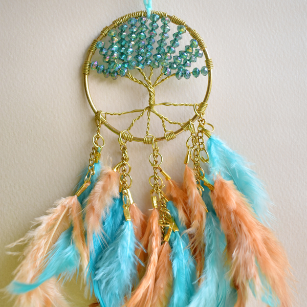 Tree of Life Dreamcatcher - Green