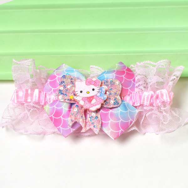Hello Kitty Headband - Baby Pink