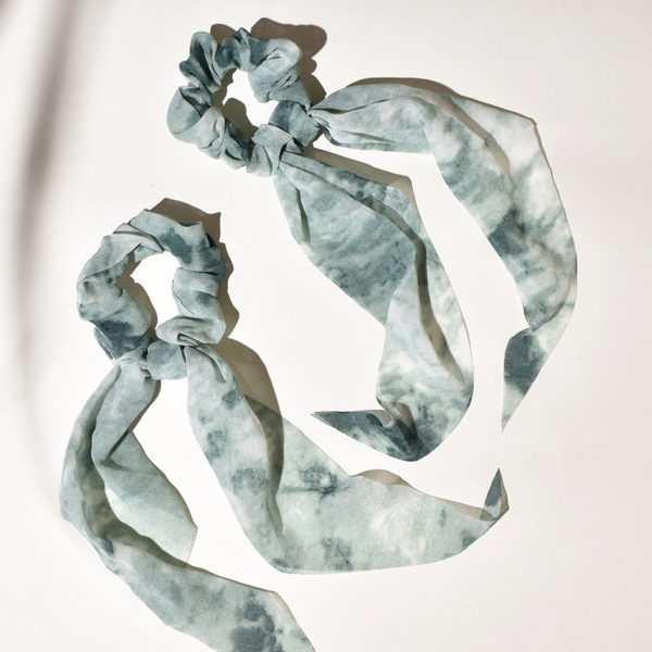 Tie-Dye Scrunchies