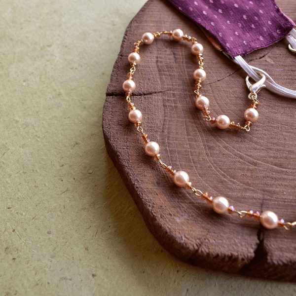 Light Brown Pearl Chain