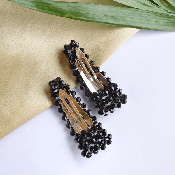 Blingy Stone Triangle Hairclips