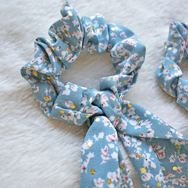 Bloomy Scrunchies